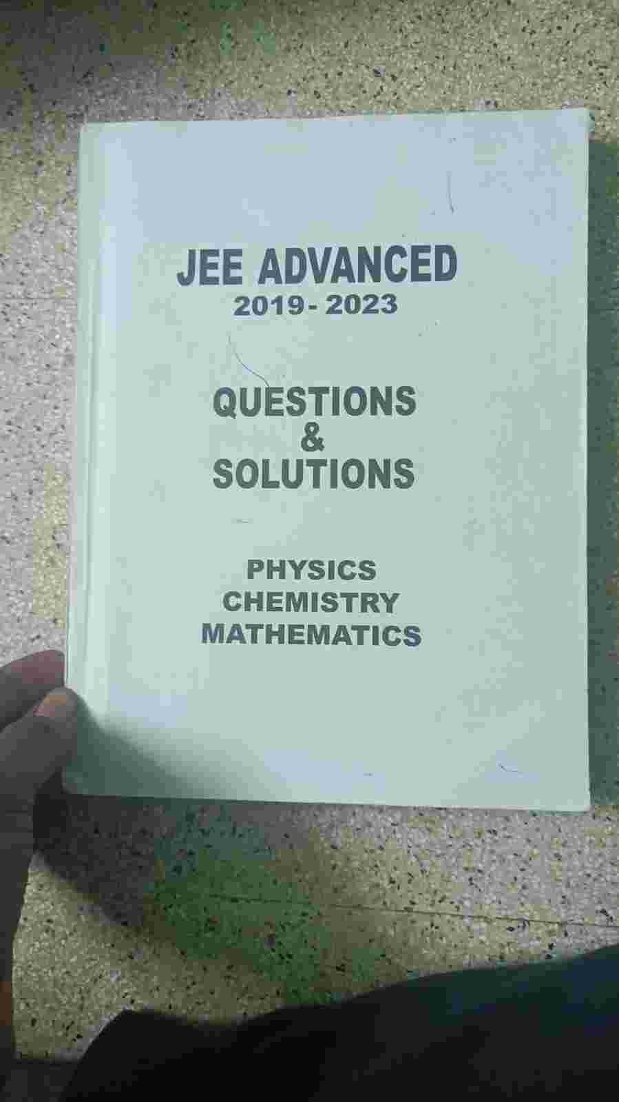 JEE ADVANCED 2019-23 PAPERWISE PYQS